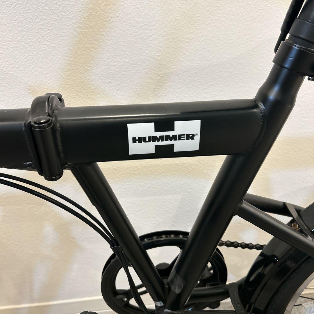 怪盗KID　HUMMER 折りたたみ自転車 ブラック