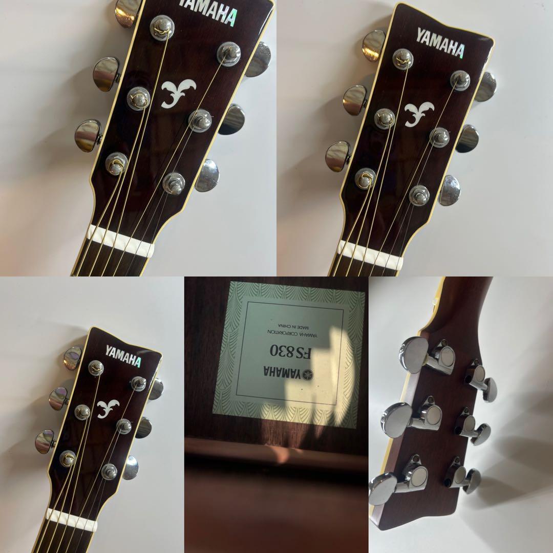 YAMAHA fs830 アコースティックギター　弦高調整済み