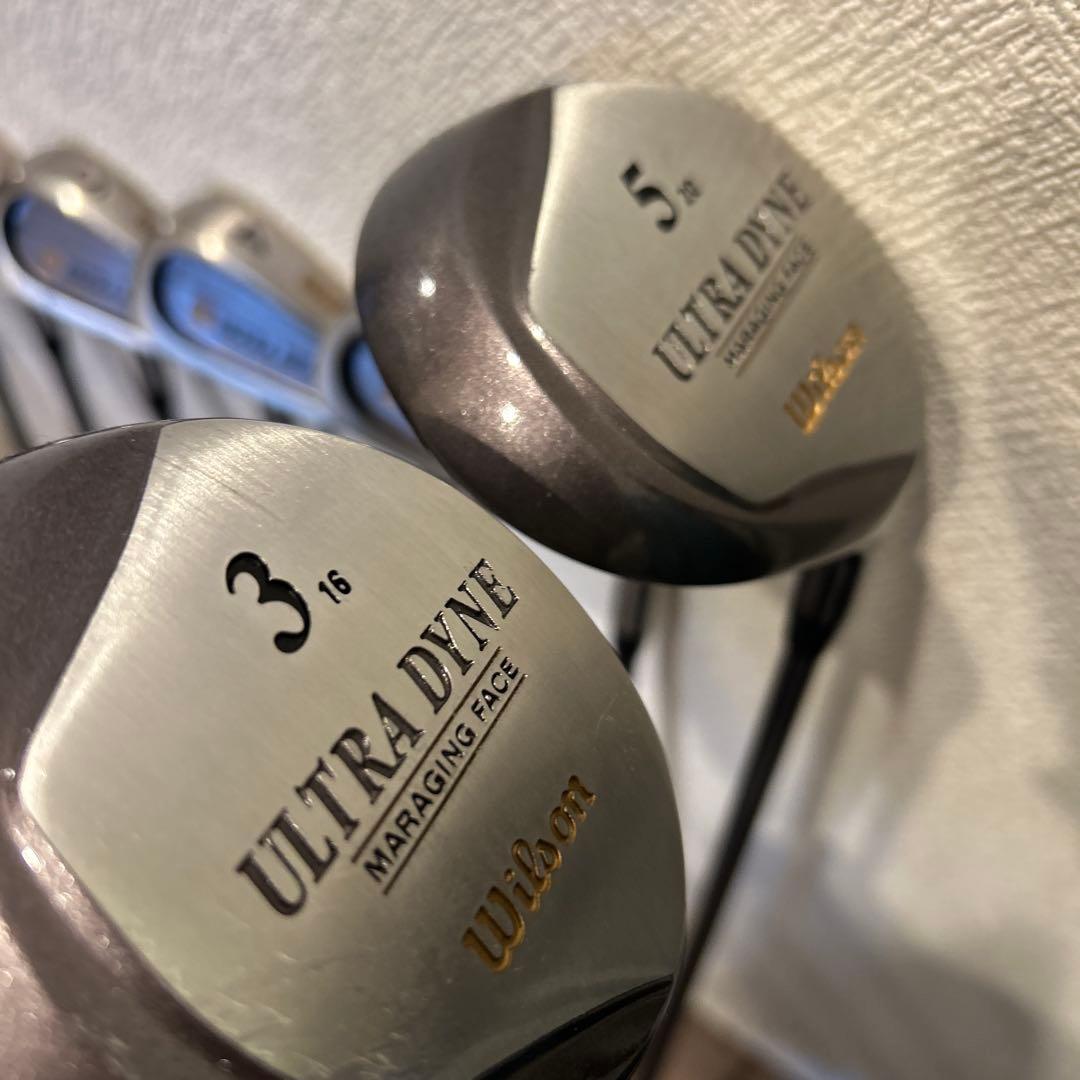 初心者お試しセット　ウィルソン　メンズS R 14本　右利き　ゴルフセット