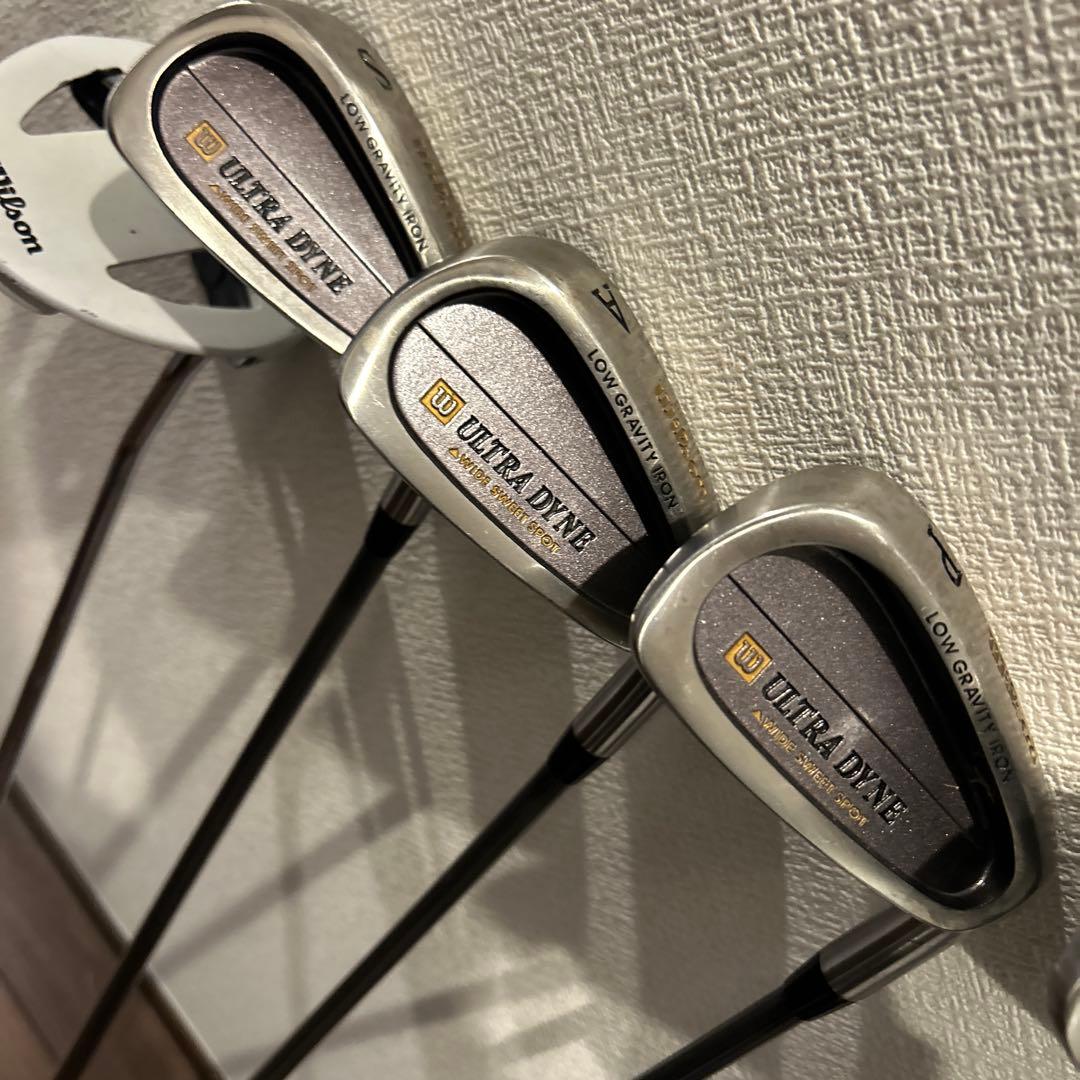 初心者お試しセット　ウィルソン　メンズS R 14本　右利き　ゴルフセット