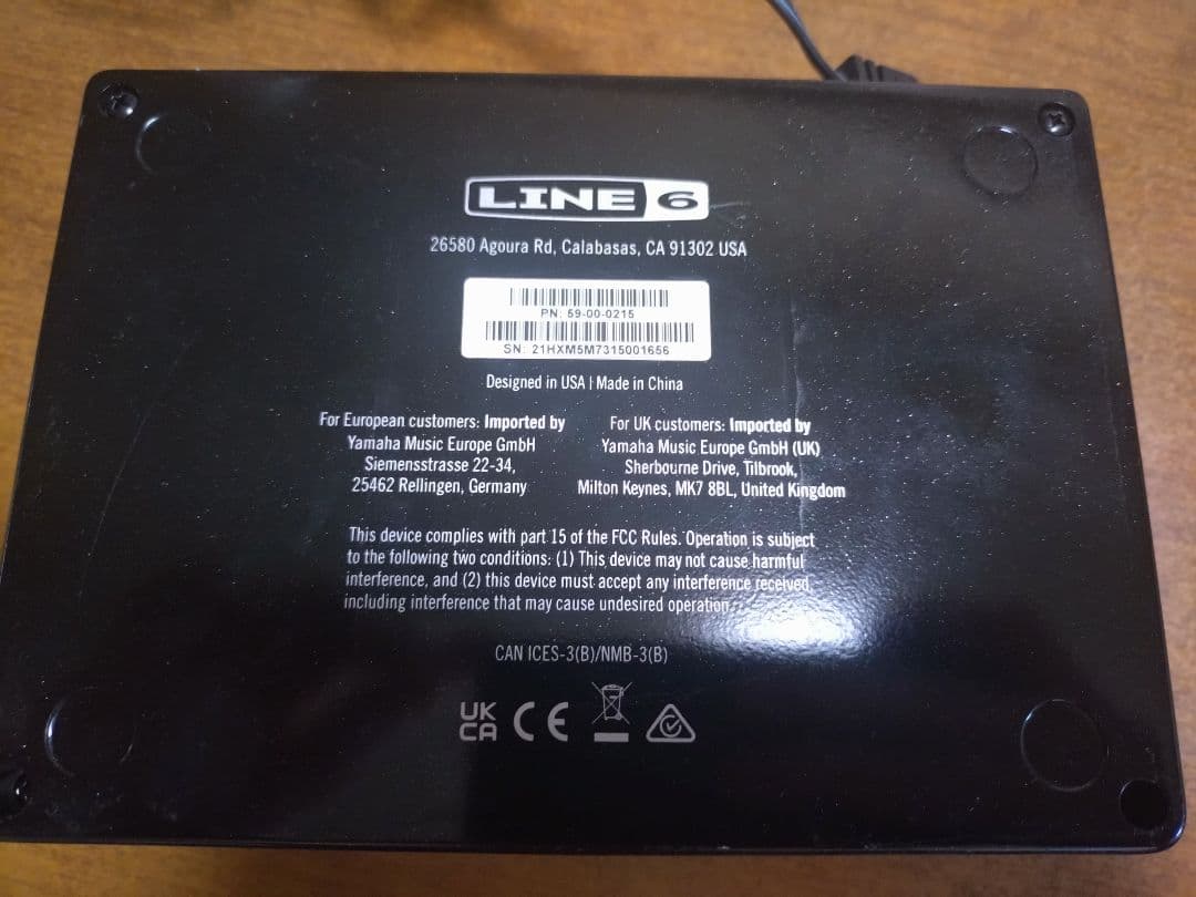 ギター LINE6 HX Stomp hellix