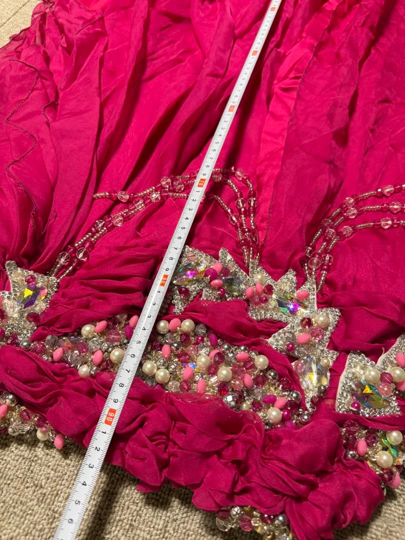 ピンクのベリーダンスセットアップ in Egypt style