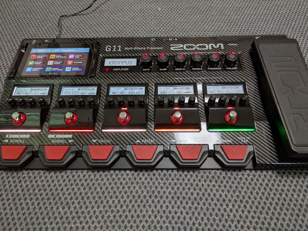 zoom G11　マルチエフェクター