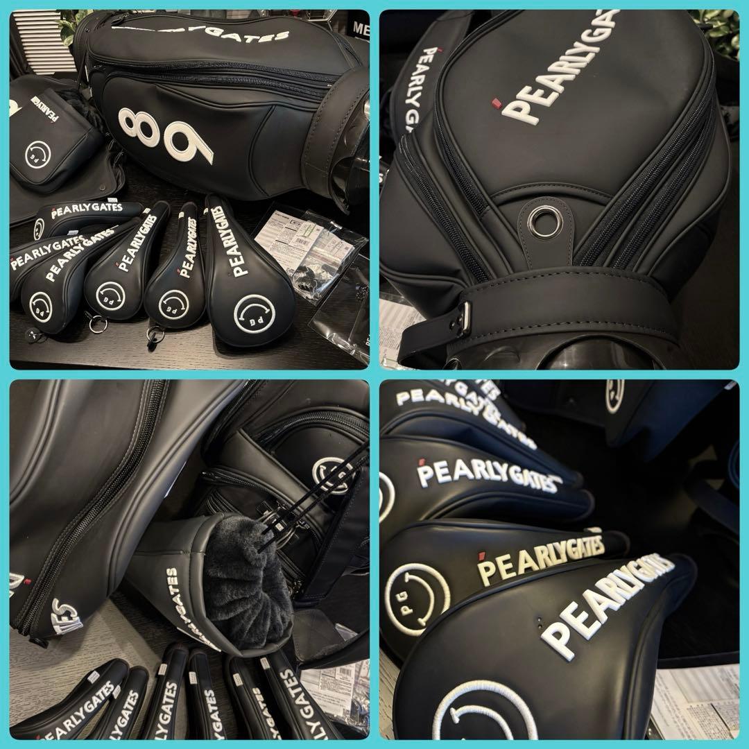 国内正規品　PEARLY GATES キャディバッグ マット合皮