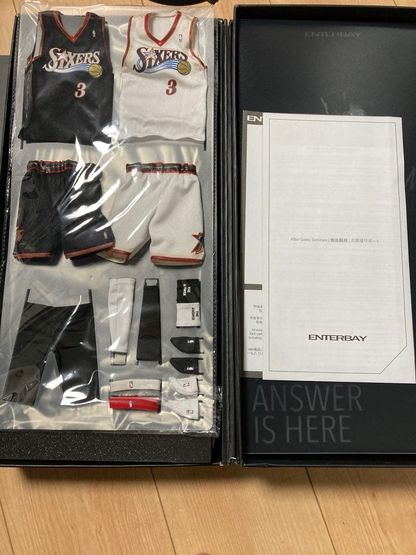 NBA エンターベイ　enter bay アレン　アイバーソン　ボディ付き美品