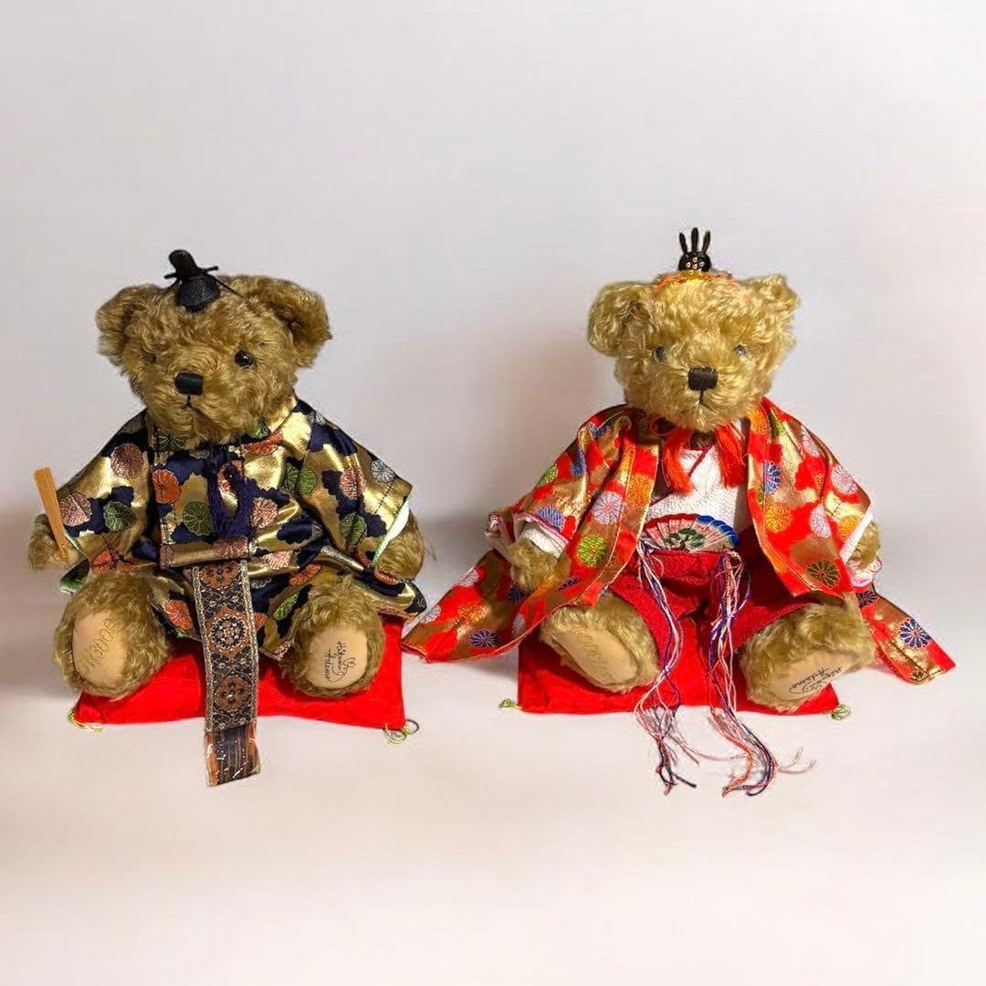 テディの雛まつり ヒフミアダムス 限定3000ペアテディベアぬいぐるみ