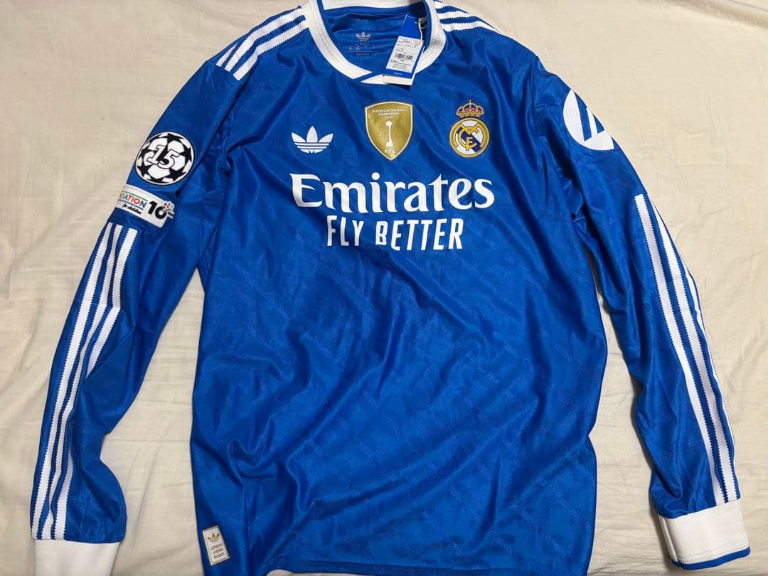 25-26 レアル・マドリード 3rd オーセンティック長袖ユニフォーム