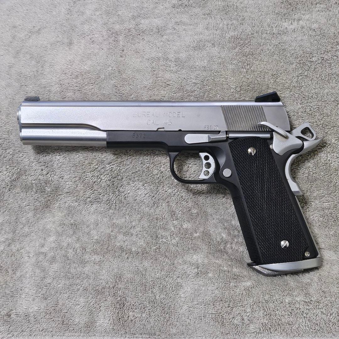 新日本模型 WA提供マグナ 純正ガスブロ FBI CUSTOM ツートンモデル