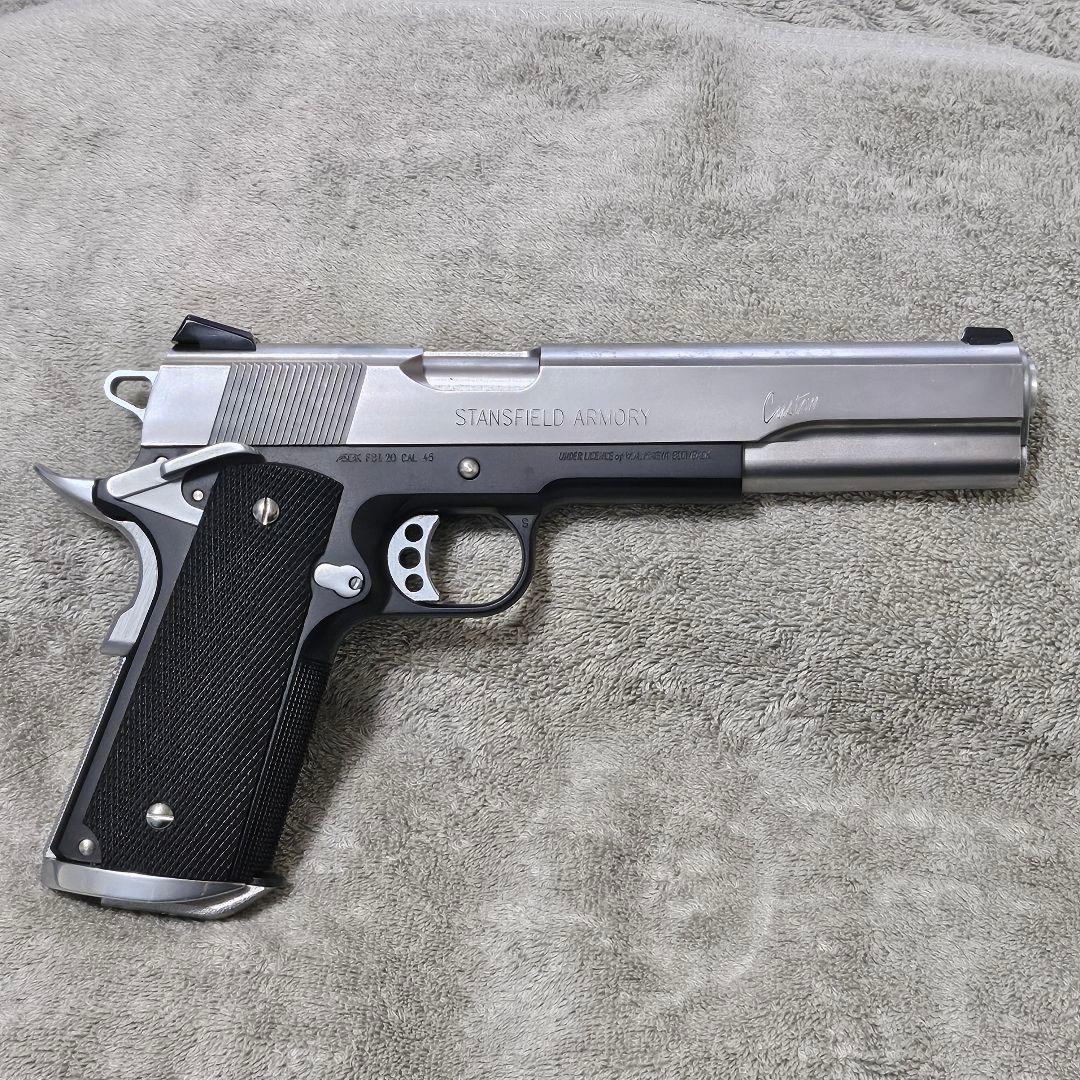 新日本模型 WA提供マグナ 純正ガスブロ FBI CUSTOM ツートンモデル