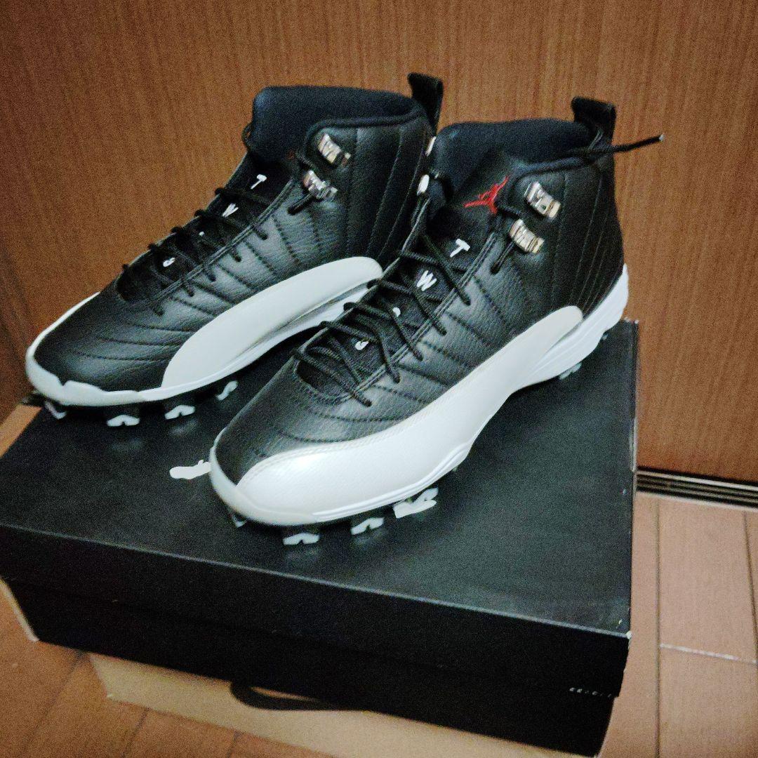 ナイキ　エアジョーダン12 プレーオフ　ベースボールスパイク