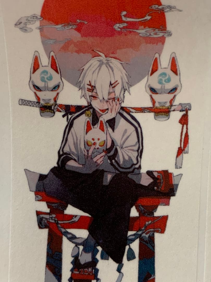 海外　人物　マスキングテープ　 さくしゃ2 五重紗　(和紙）