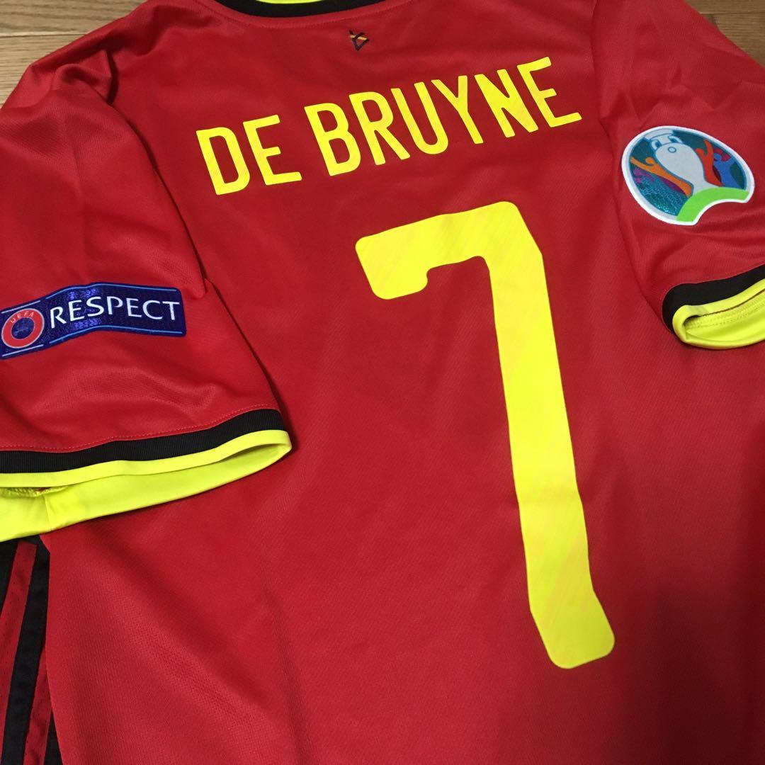 【⭐︎極美品⭐︎/正規品】ベルギー代表 デ・ブライネ ユニフォーム