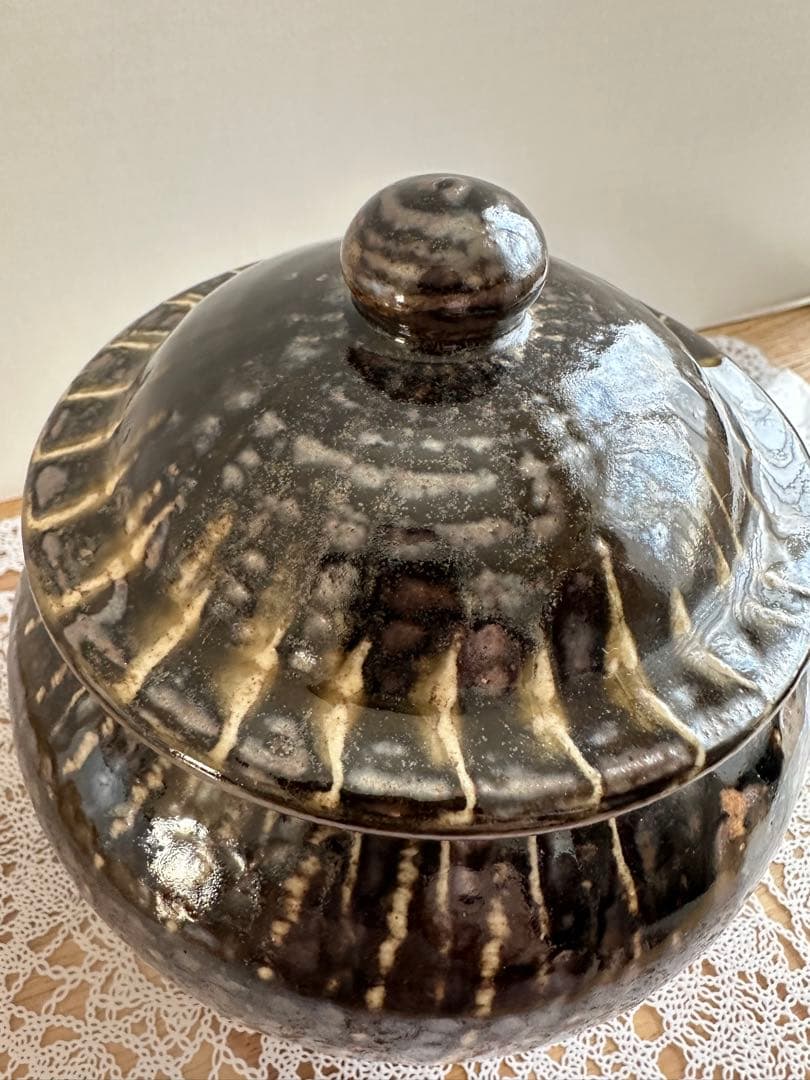 小鹿田焼☆未使用品☆大きな壺