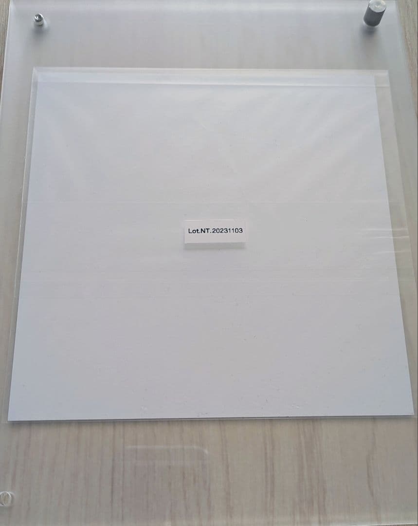 ホロライブ Blue Journey賞 雪花ラミィ 直筆サイン 当選通知書付き