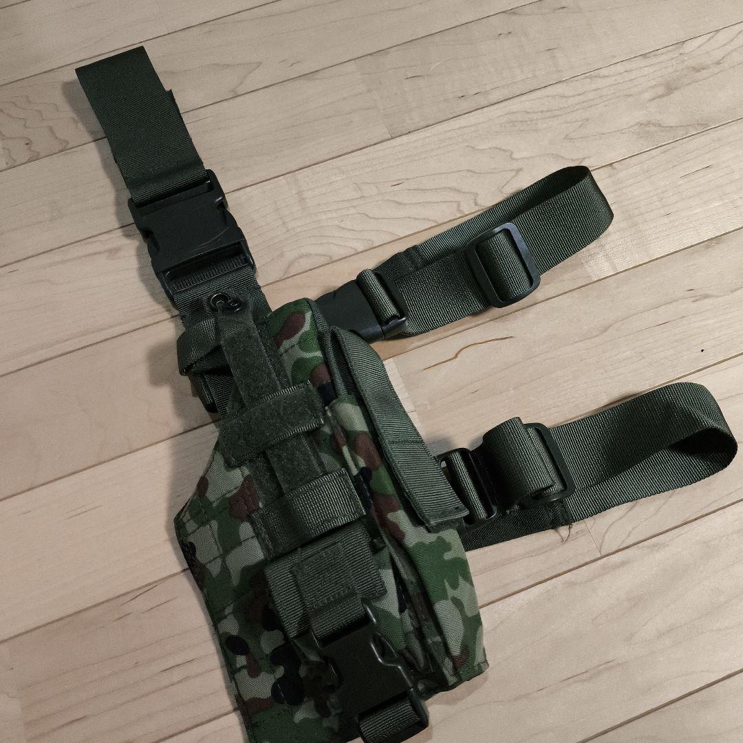 PX品 陸上自衛隊装備セット　迷彩服上下　ハット　ダンプポーチ　メットカバー