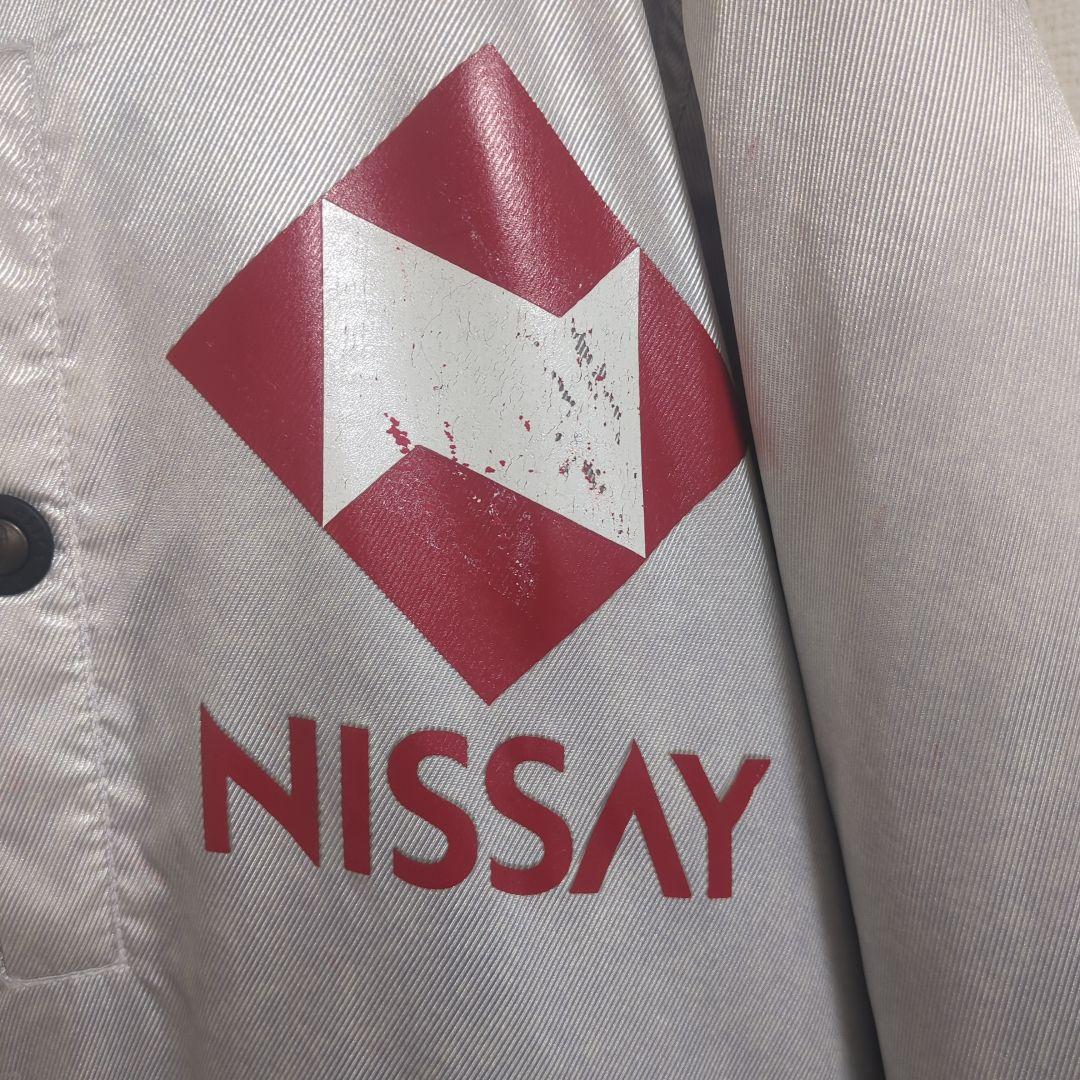 日本生命野球部 NISSAY ベンチコート ホワイト
