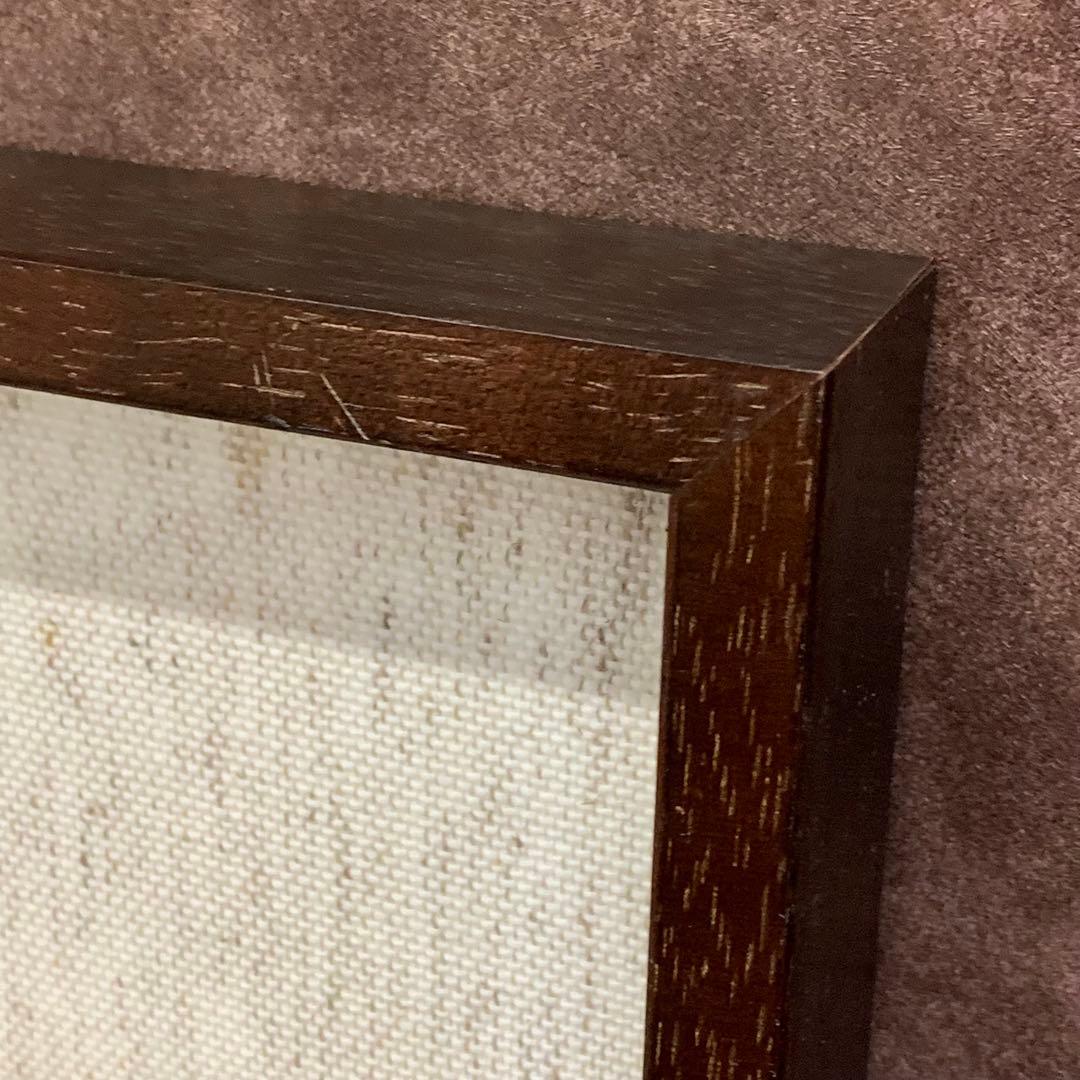 【美品】御木幽石　泣いた分　地蔵 和紙 ファブリックパネル 大