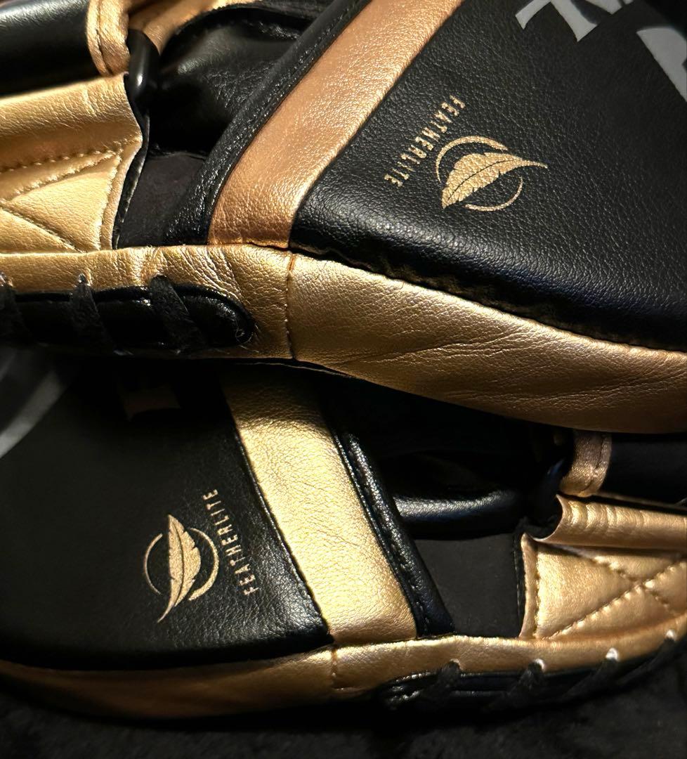 Rival(ライバル) RPM100 パンチングミット ブラック×ゴールド