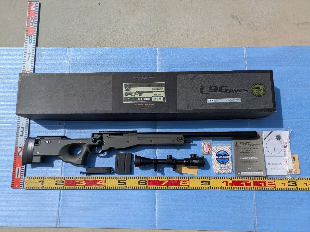 東京マルイ L96 AWS スナイパーライフル O.D.ストック
