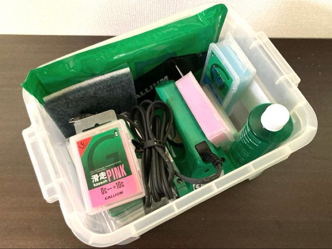 GALLIUM（ガリウム）ホットワックス・アイロンセット