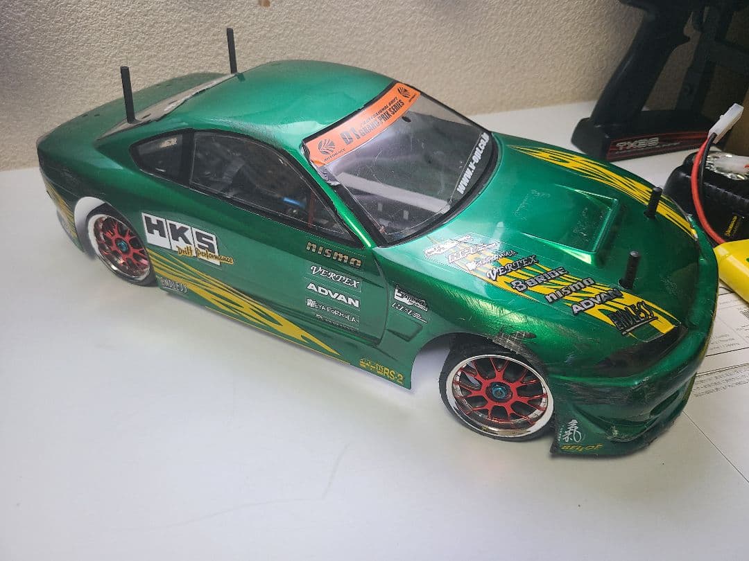 即走行可能　ヨコモ　ドリフトパッケージ　HKS S15 YOKOMO ドリパケ