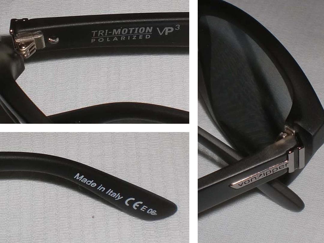 ボンジッパー偏光グラス【ボーカー２１７－００３】Made In Italy　新品