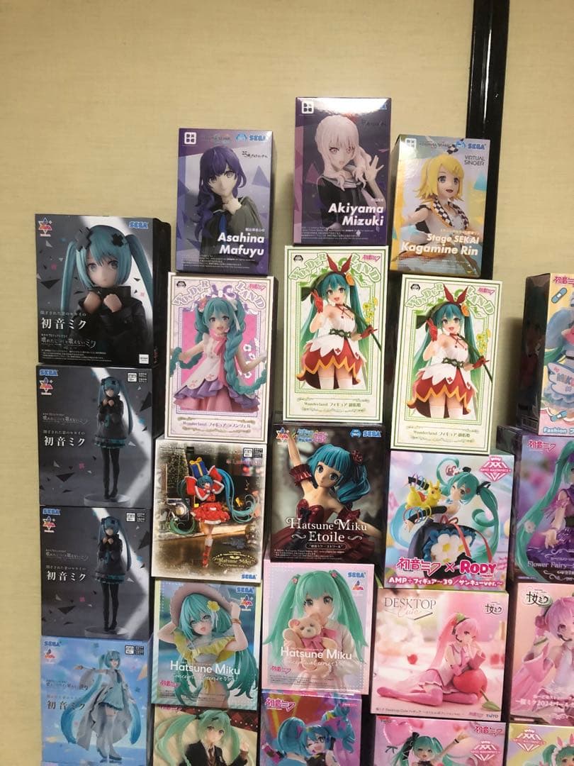 最新　初音ミク　HATSUNE MIKU 美少女　フィギュア　39個　まとめ売り