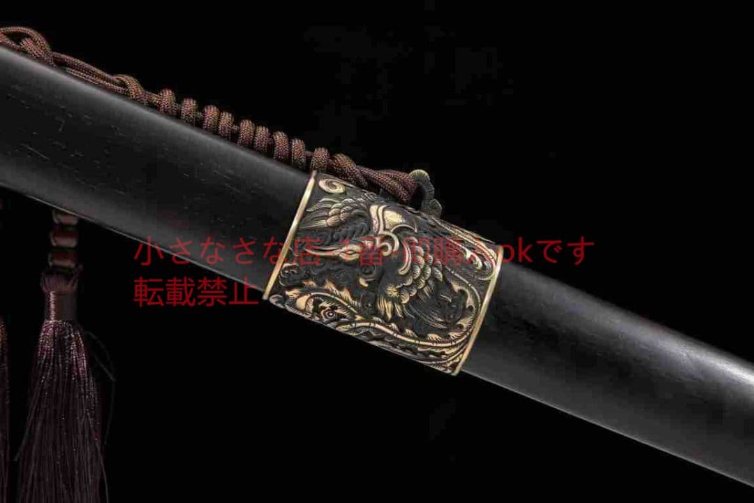 龍鳳戦剣六面百錬鋼金  古兵器 武具　刀装具　日本刀　模造刀 居合刀