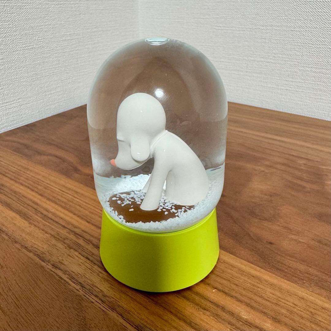 奈良美智「あおもり犬スノードーム」「森の子スノードーム」セット