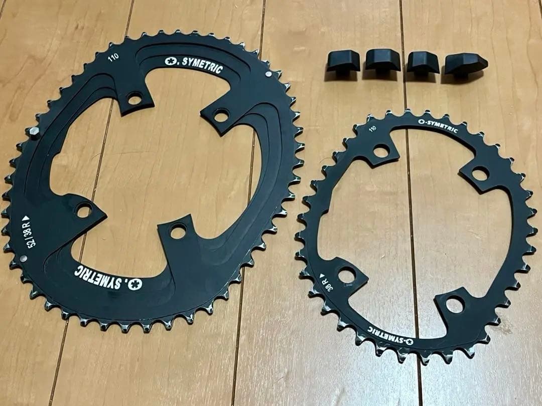 O.SYMETRIC チェーンリング 52-38T FC-R9100対応