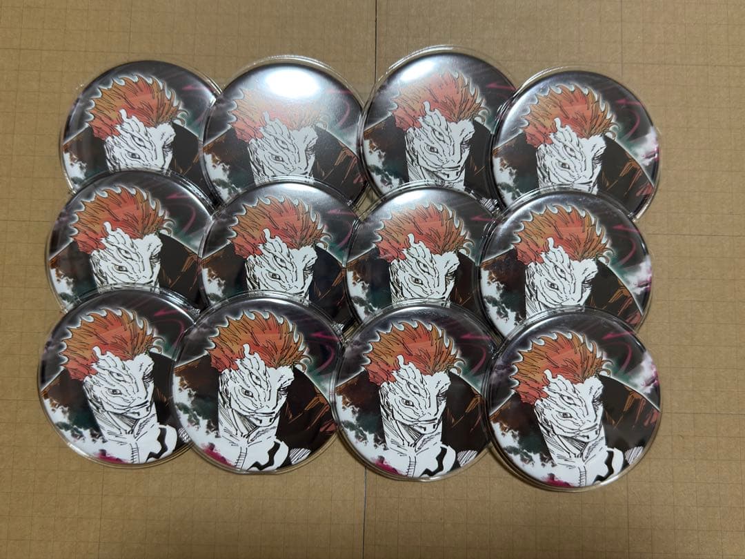 呪術廻戦 呪術廻戦展 両面宿儺 コレクション缶バッジ12個セット 痛バ利用分