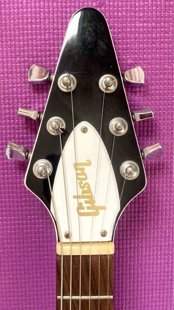 EVH 5150風　フライングV オリジナルペイント　ノーブランド