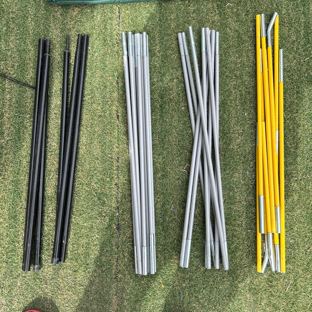 美品【訳あり】B.Cクロスドーム270 マット　コールマン