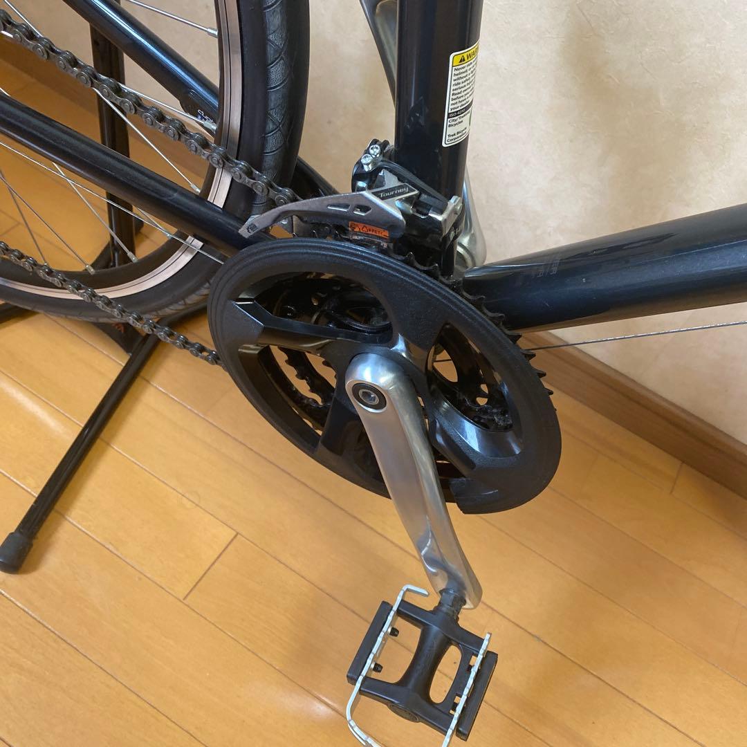 【送料込み、室内保管・美品】TREK クロスバイクFX2 WSDブラック
