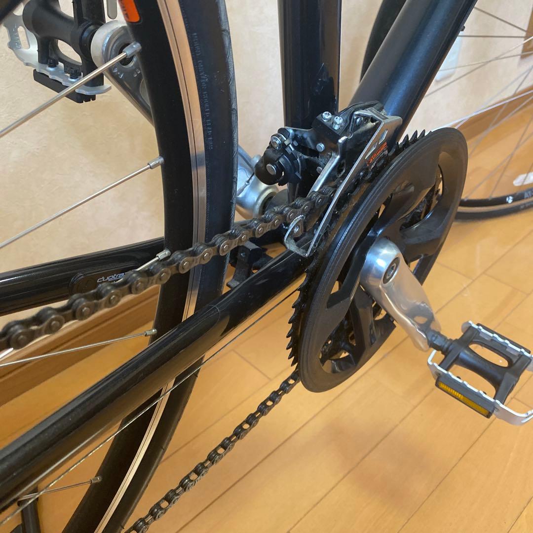 【送料込み、室内保管・美品】TREK クロスバイクFX2 WSDブラック