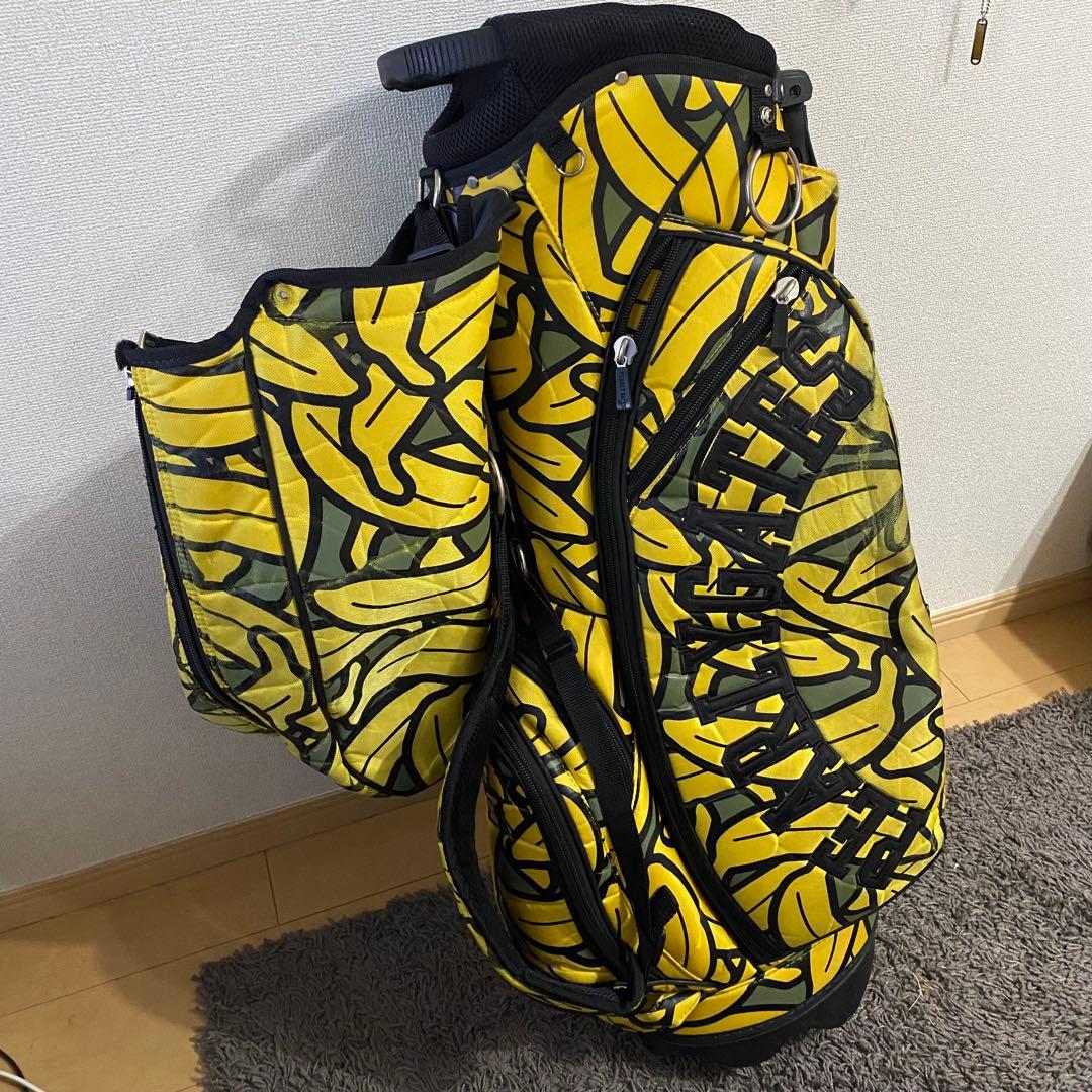 値下不可 レア 限定 パーリーゲイツ スタンド キャディバッグ バナナ柄