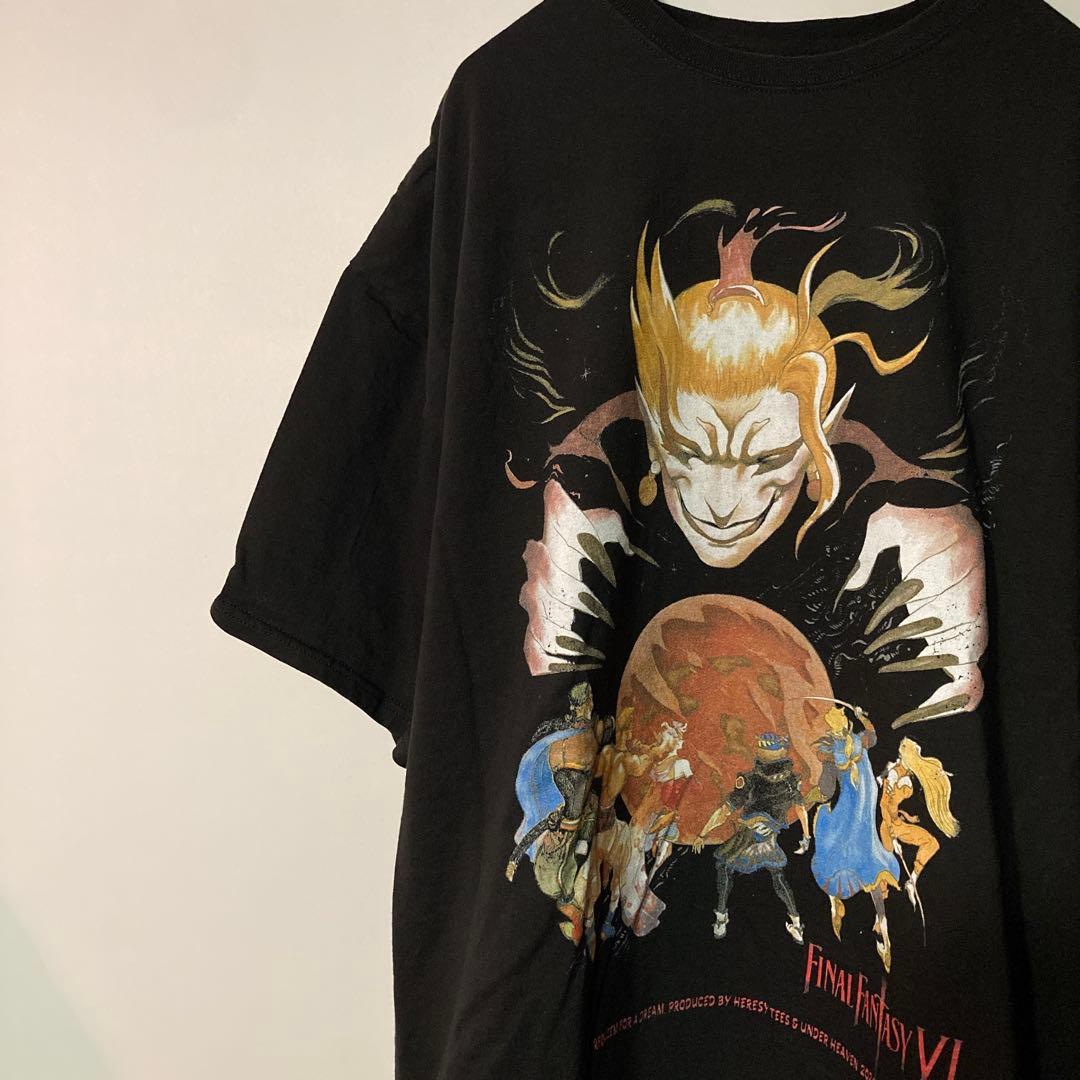 FinalFantayファイナルファンタジーVIゲームTシャツy2kンテージ古着