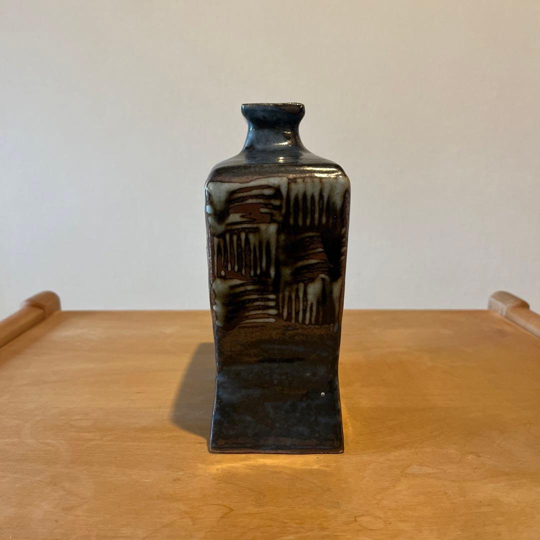 民藝美 溢れる 壺 / 飾り壺 花瓶 花入 陶芸 陶器 民藝 工藝 骨董 和骨董