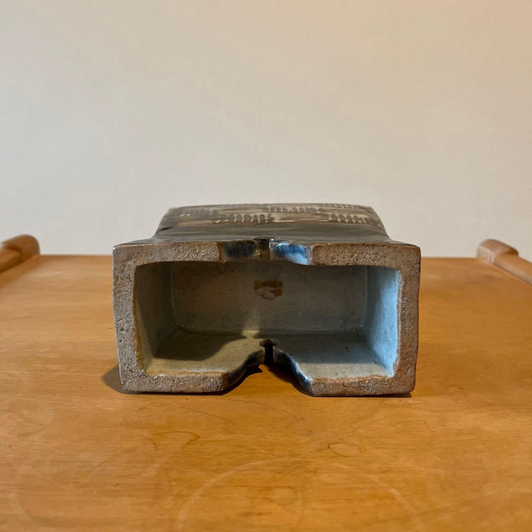 民藝美 溢れる 壺 / 飾り壺 花瓶 花入 陶芸 陶器 民藝 工藝 骨董 和骨董