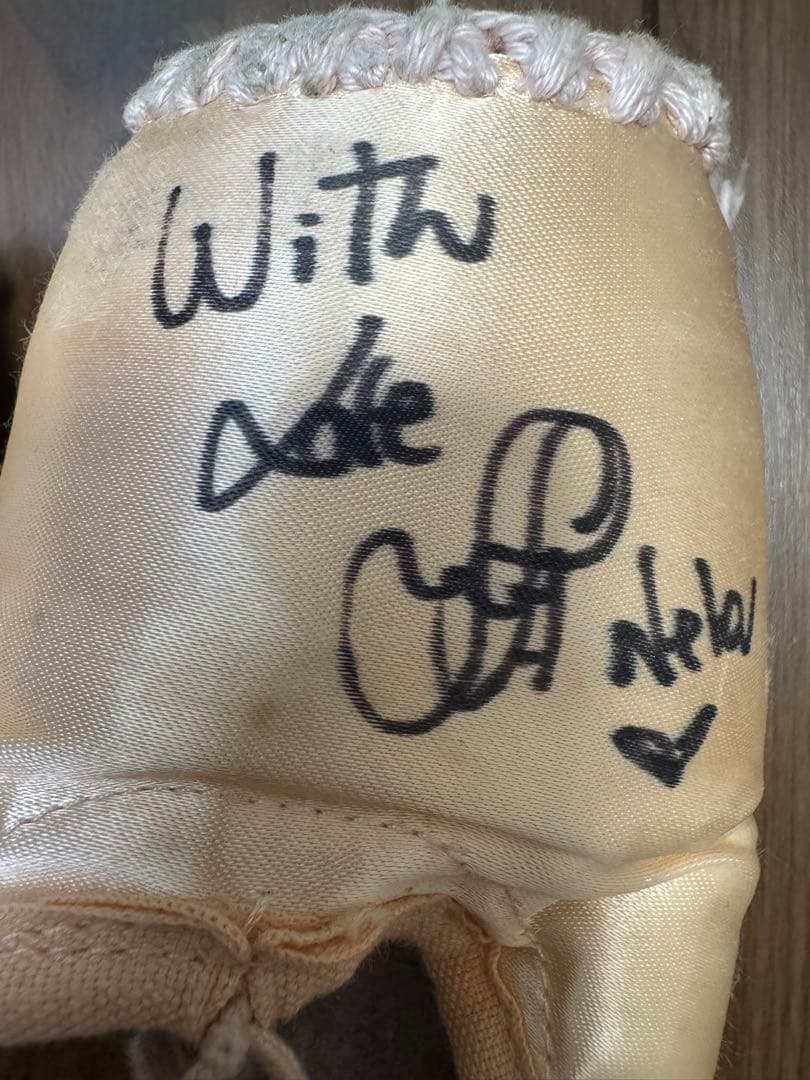 サイン入りトゥシューズ　マリアネラヌニェス　フリード