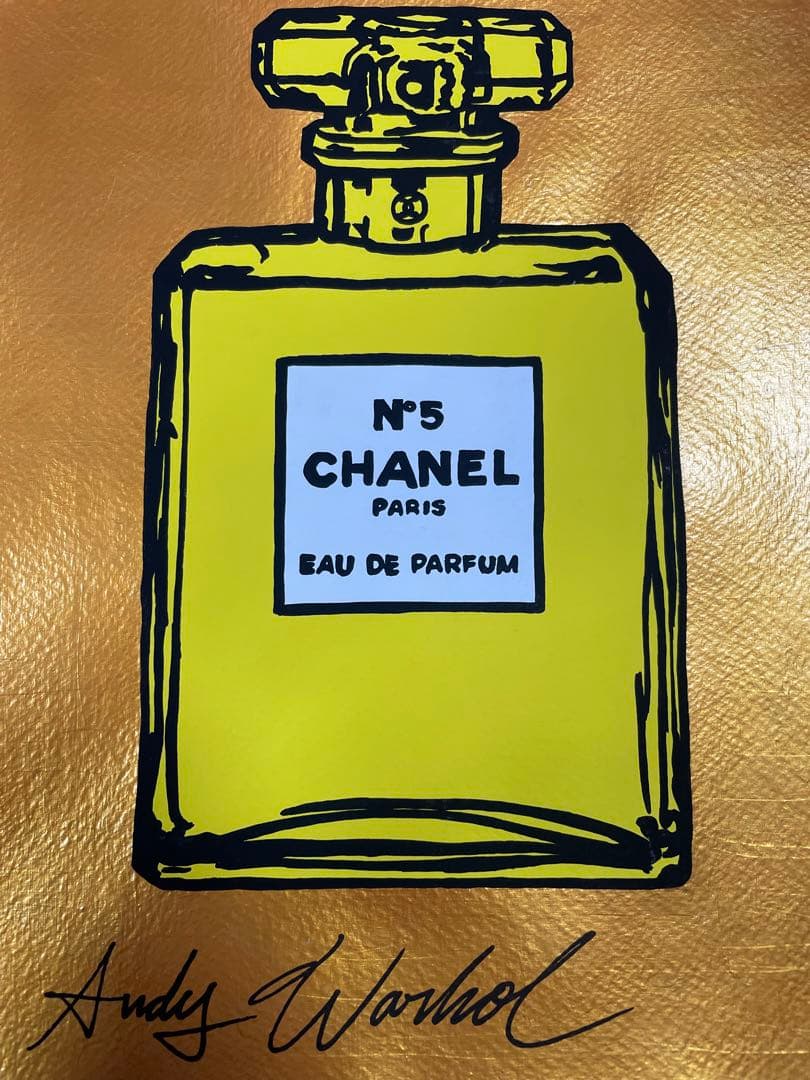 アンディウォーホル　6 水彩画　ブランドオマージュ