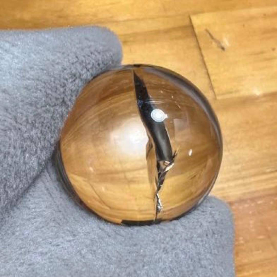 アイリスクォーツ　レインボー水晶　スフィア　丸玉