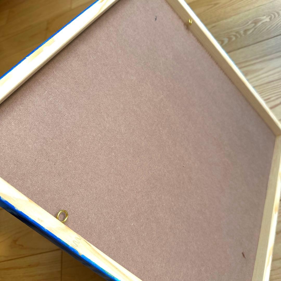 海アート　レジンアート　オーシャンアート　壁掛け　立体　大型　波アート