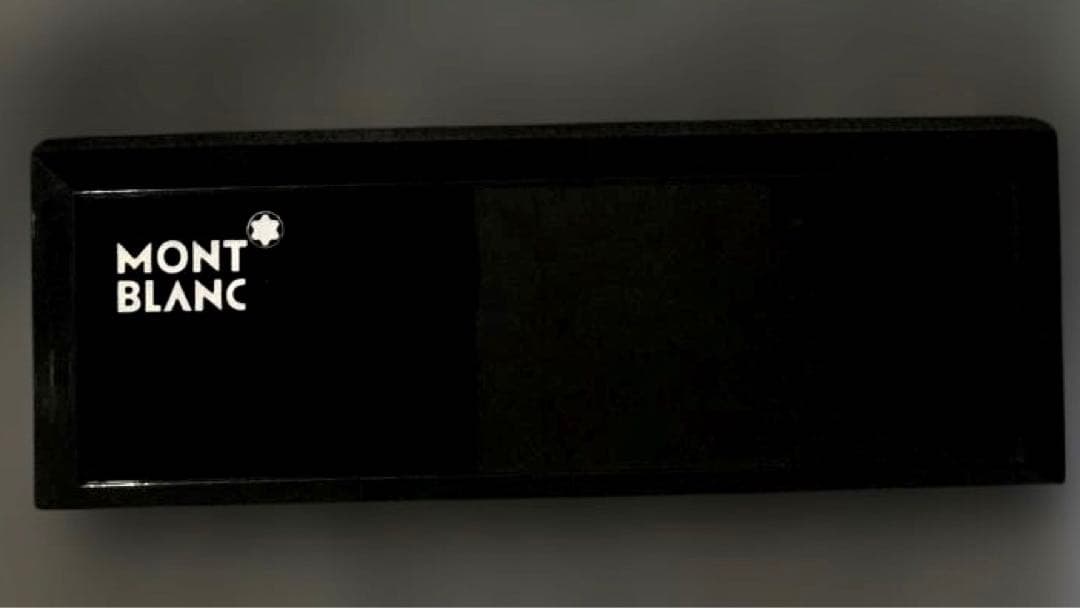 モンブラン　590ボールペンカレラと当時のモンブランペンケース