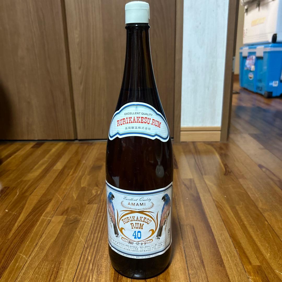 終売品　ルリカケスラム40 1800ミリ　ラム酒　スピリッツ　国産