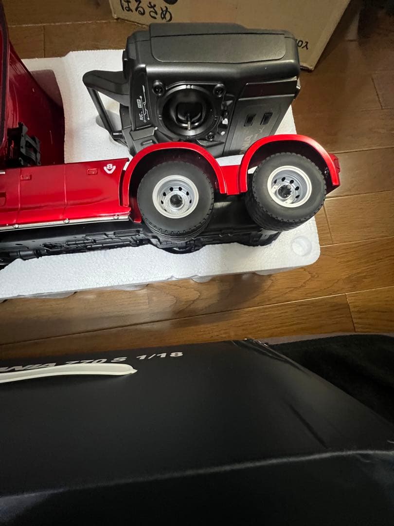 小*狗様 1/18 HUINA SCANIA 770S RC 赤