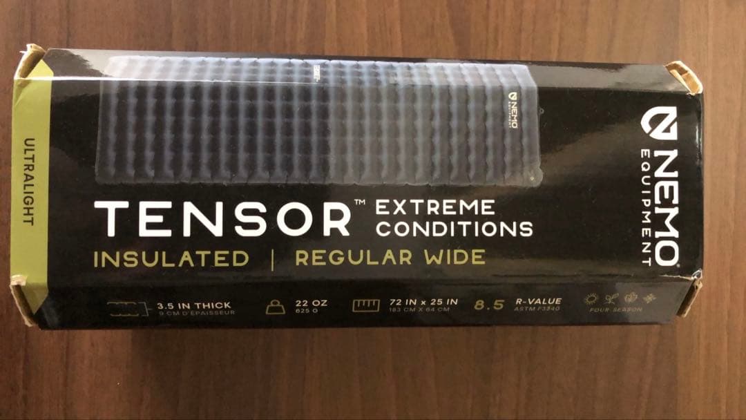 新品未使用 NEMO TENSOR EXTREME CONDITIONS