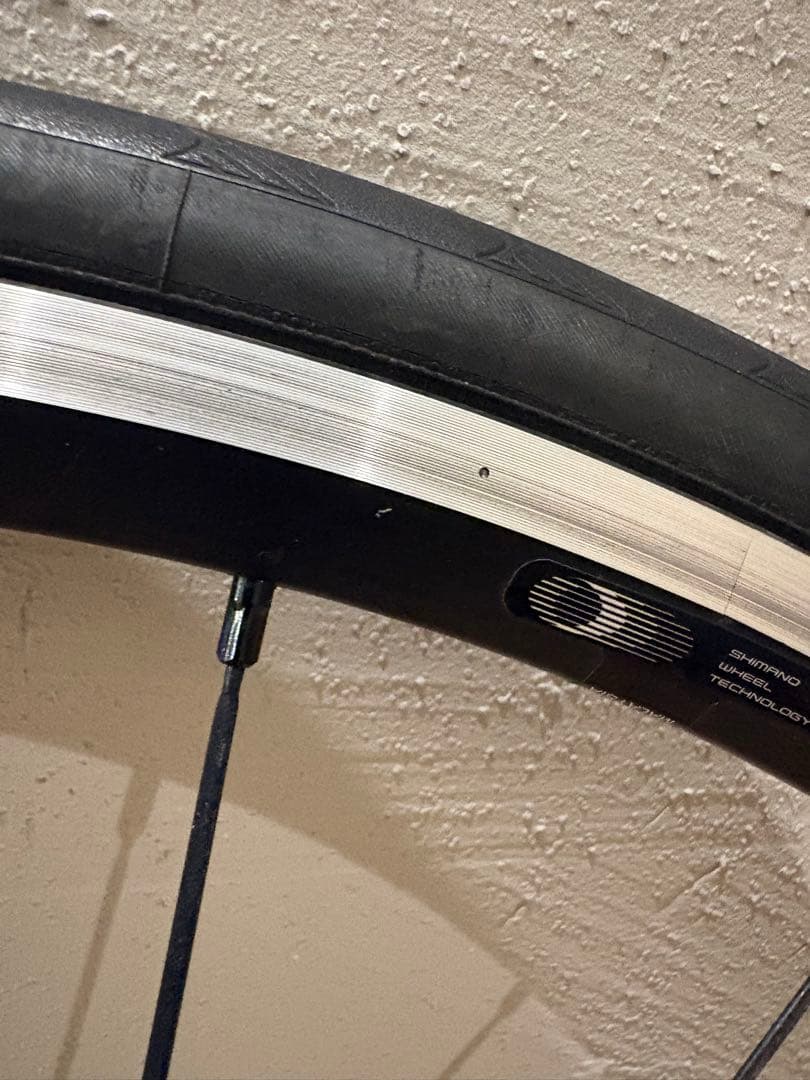 Shimano RS21 ロードバイク用ホイールセット タイヤ付き！