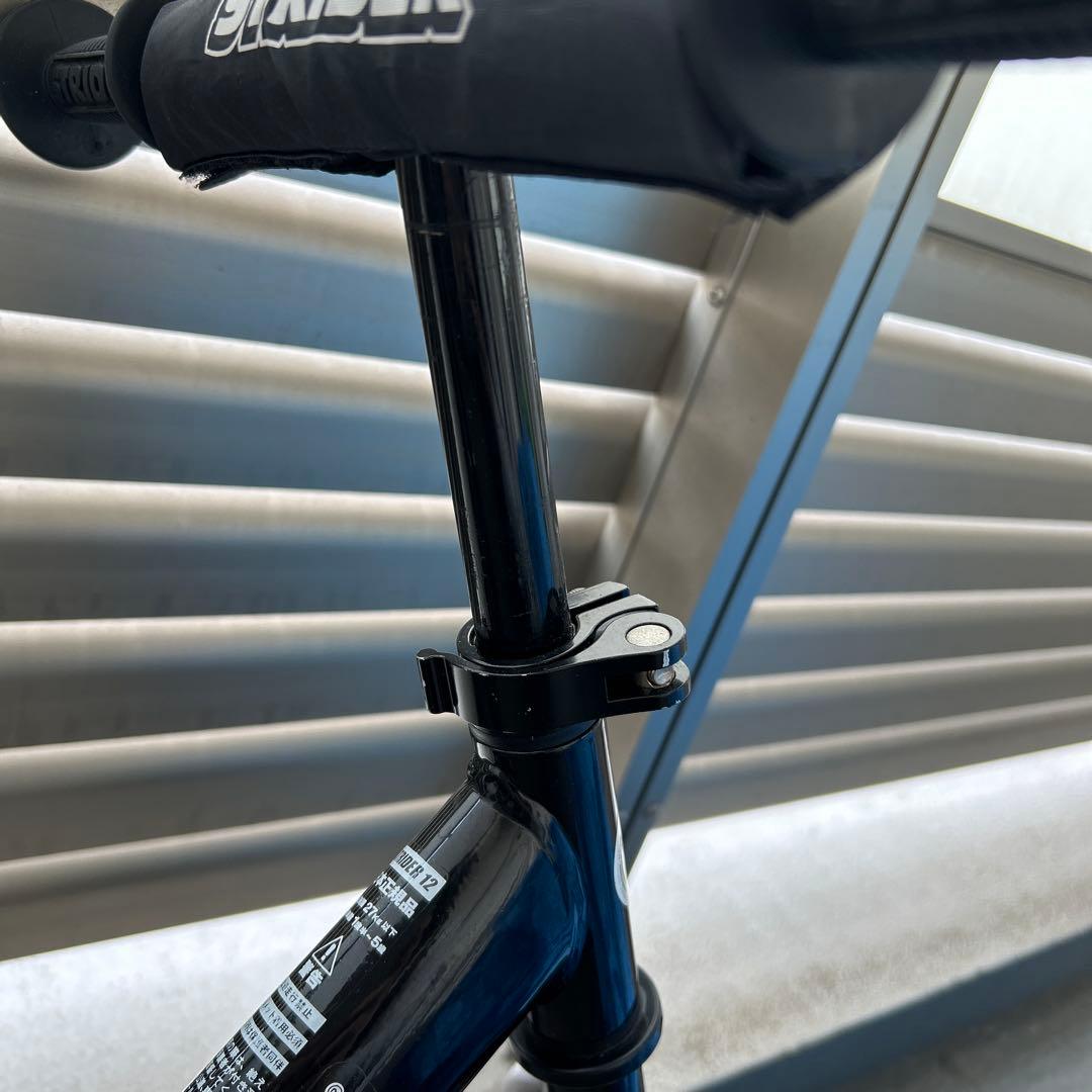 STRIDER バランスバイク ブラック 収納バッグ付き