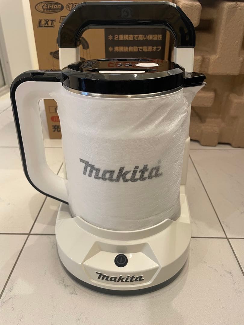 マキタ 充電式ケトル ［KT360DZW］本体のみ　　新品未使用